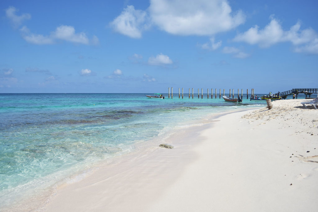 Playas en Johnny Cay