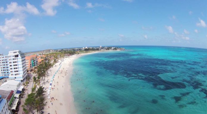 Playa Spratt Bight en San Andres Islas